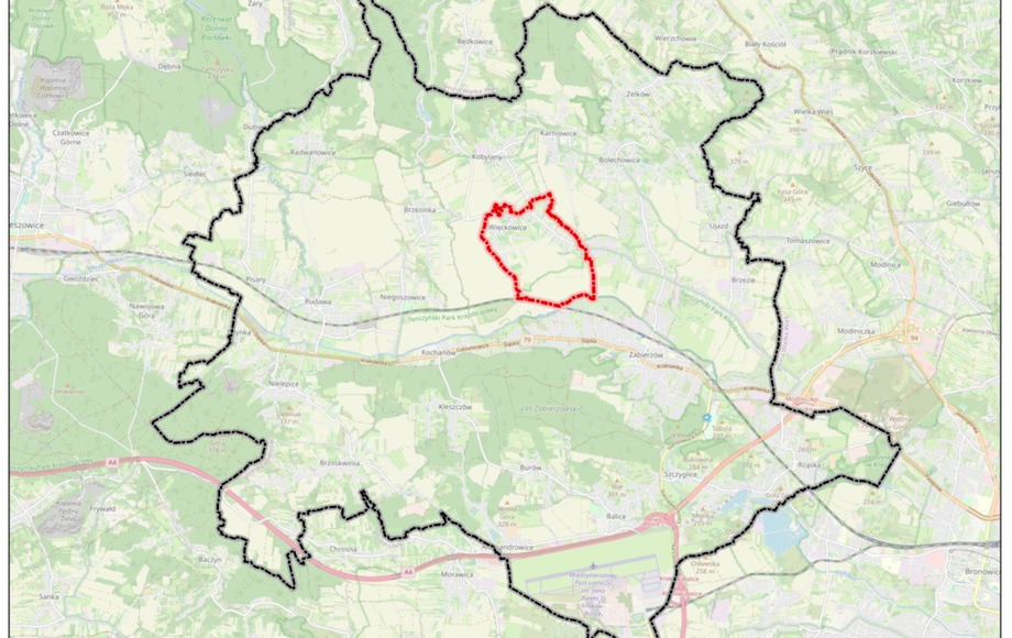 Obwieszczenie Wójta Gminy Zabierzów o drugim wyłożeniu do publicznego