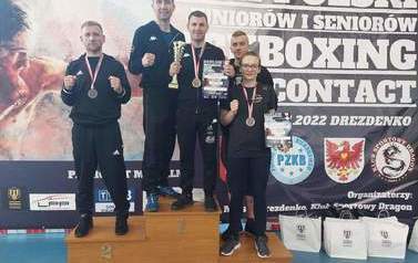 Trzy medale Mistrzostw Polski Senior&oacute;w w Kickboxingu w formule Full Contact 3