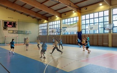 Gminny turniej  piłki ręcznej dziewcząt w ramach rywalizacji Igrzysk Młodzieży Szkolnej 4
