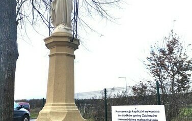 Remont kapliczki przy ul. Krakowskiej w miejscowości Rząska  2