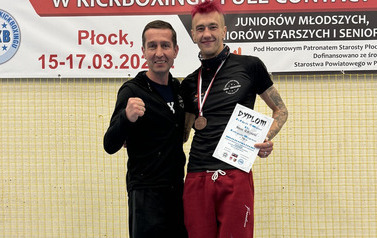 Złoty medal Mistrzostw Polski w Kickboxingu dla zawodnika z Zabierzowa 2