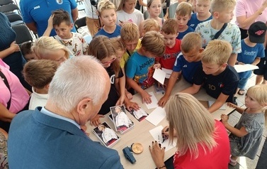 Uroczyste uhonorowanie brązowej medalistki igrzysk w Paryżu Aleksandry Jareckiej 3