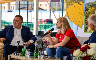 Uroczyste uhonorowanie brązowej medalistki igrzysk w Paryżu Aleksandry Jareckiej 60