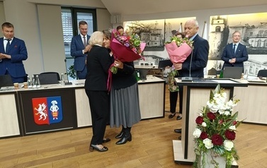 Medal Prezydenta RP dla Kierownika Urzędu Stanu Cywilnego Krystyny Jędrzejowskiej 6