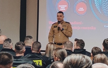 Szkolenie dla jednostek OSP &ndash; &bdquo;Przekazywanie informacji mediom podczas działań ratowniczych, wsp&oacute;łpraca z mediami&rdquo; 2