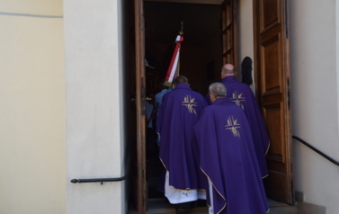 Uroczystości niemieckiej pacyfikacji Radwanowic w Rudawie 8