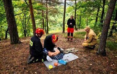 się I mistrzostwa medyczne dla Młodzieżowych Drużyn Pożarniczych o Puchar W&oacute;jta Gminy Zabierz&oacute;w 4