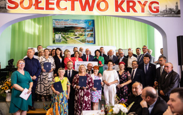 Sołtys Ujazdu Jan Baran otrzymał wyr&oacute;żnienie w konkursie "Najlepszy Sołtys Wojew&oacute;dztwa Małopolskiego" 4