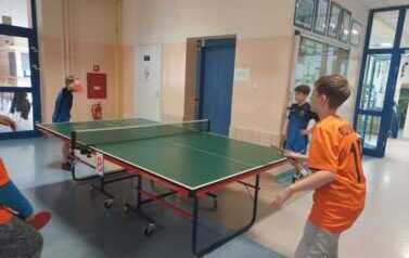 Gminne zawody w tenisie stołowym w ramach Igrzysk Dzieci 2