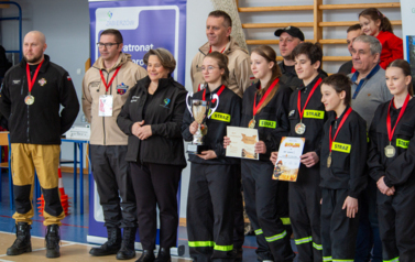 Gminne Halowe Młodzieżowe Zawody Sportowo-Pożarnicze  6