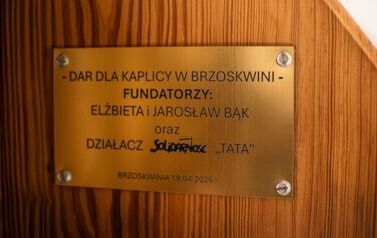 Nowe organy w kaplicy w Brzoskwinii 5
