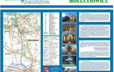 Tablica informacyjno – turystyczna - Bolechowice