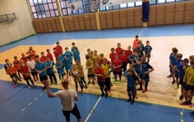 Międzyszkolne zawody w halowej piłce nożnej chłopc&oacute;w 7