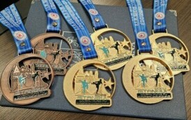 Gratulacje W&oacute;jt Elżbiety Burtan dla Mistrz&oacute;w Europy z klubu Kung Fu ZKS Lampart 2