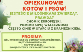 Kampania informacyjna na temat chomika europejskiego 1