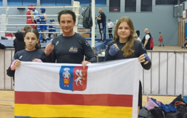 Awans zawodniczek Bokserskiego Klubu Sportowego Smok - Zabierz&oacute;w 3