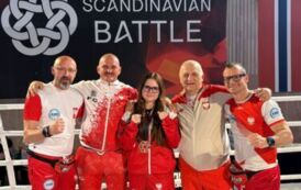 Złoty medal w kickboxingu na międzynarodowym Turnieju w Norwegii 1