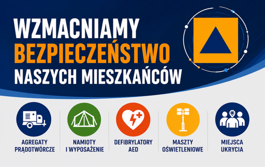 Zdjęcie do Inwestujemy w przygotowanie gminy na sytuacje kryzysowe