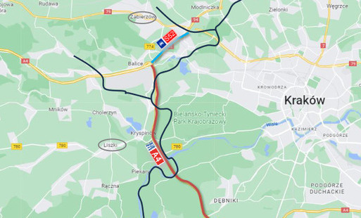 Zdjęcie do Składanie uwag do lokalizacji i przebiegu inwestycji: rozbudowa odcinka autostrady A4 i drogi ekspresowej S52c