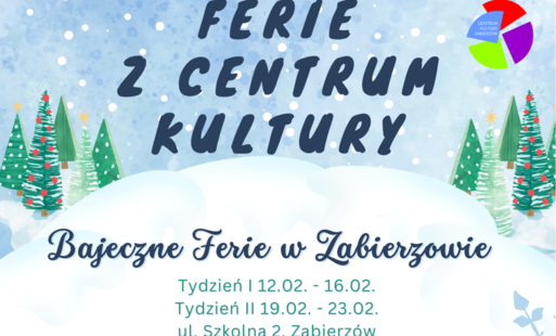 Zdjęcie do Zapisy na ferie w Samorządowym Centrum Kultury i Promocji Gminy Zabierz&oacute;w