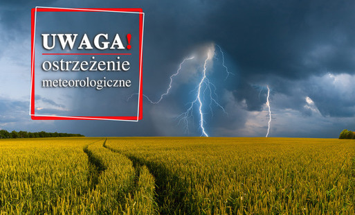 Zdjęcie do Ostrzeżenie meteorologiczne: Burze
