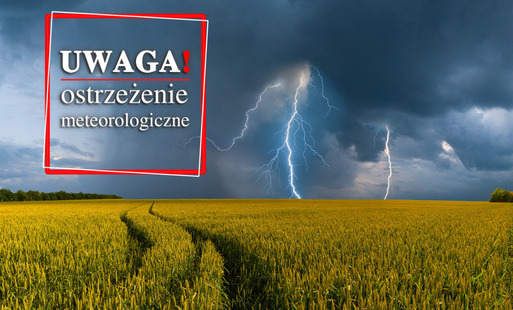 Zdjęcie do Ostrzeżenie meteorologiczne: Burze