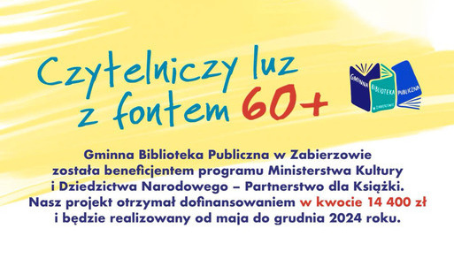 Zdjęcie do Czytelniczy Luz z fontem 60+ 