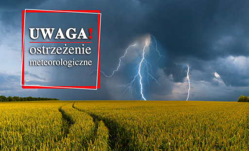 Zdjęcie do Ostrzeżenie meteorologiczne: Burze