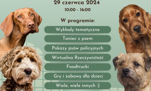 Zdjęcie do Zapraszamy na Dzień Psa w Uniwersyteckiej Poliklinice Weterynaryjnej w Rząsce