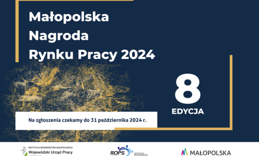 Zdjęcie do Ruszył nab&oacute;r wniosk&oacute;w do 8. edycji konkursu "Małopolska Nagroda Rynku Pracy 2024"