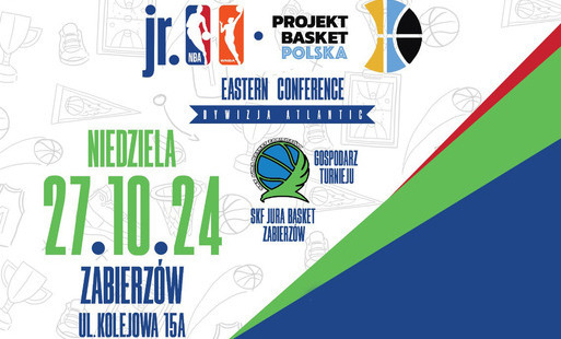 Zdjęcie do Zapraszamy na turniej Jr. NBA Polska do hali OSR Zabierz&oacute;w! 