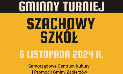 Zdjęcie do Gminny Turniej Szachowy Szk&oacute;ł 