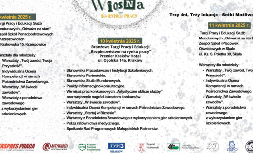 Zdjęcie do Zapraszamy na Targi Pracy &quot;Wiosna na Rynku Pracy&quot;