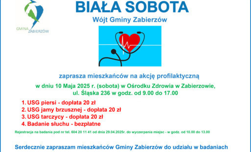 Zdjęcie do Biała Sobota - 10 maja 2025 w Zabierzowie