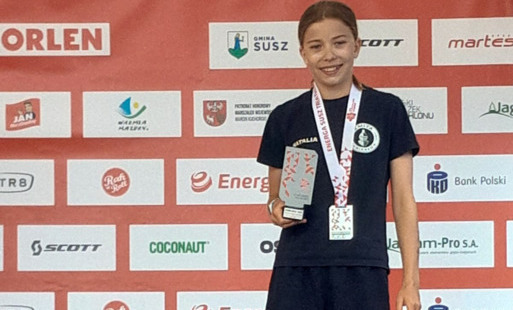 Zdjęcie do Natalia Czajka z brązowym medalem Mistrzostw Polski w aquathlonie!