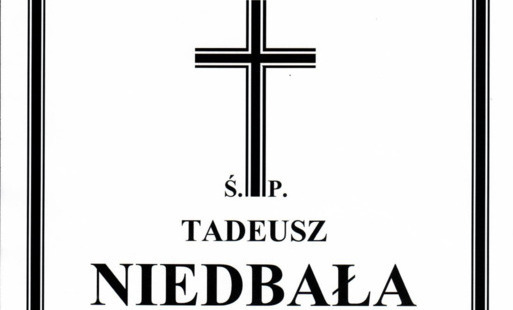 Zdjęcie do Ś.P. Tadeusz Niedbała