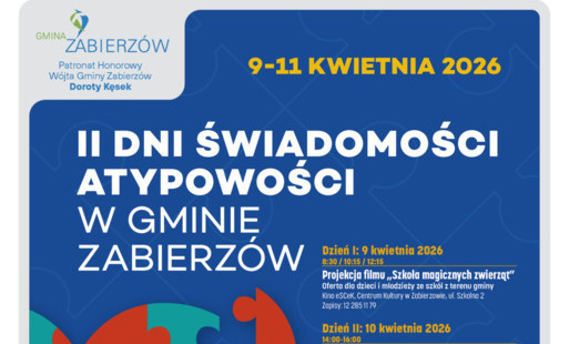 Zdjęcie do II Dni Świadomości Atypowości w Gminie Zabierz&oacute;w