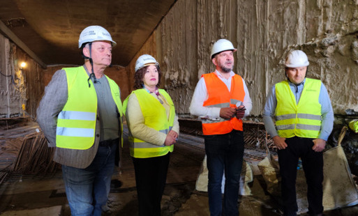 Zdjęcie do Tunel w Zabierzowie przebity. Kluczowy etap budowy obwodnicy zakończony!