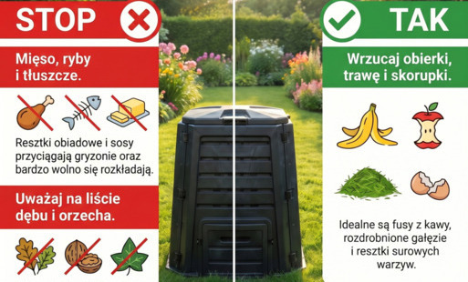 Zdjęcie do Czego nie wrzucać do kompostownika?