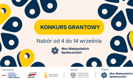 Zdjęcie do Nab&oacute;r w konkursie grantowym &bdquo;Moc Małopolskich Społeczności&rdquo;
