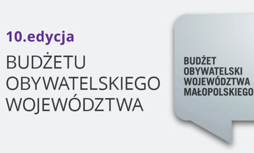 Zdjęcie do Trwa nab&oacute;r zadań do 10. edycji Budżetu Obywatelskiego Wojew&oacute;dztwa Małopolskiego