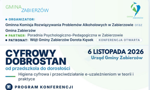 Zdjęcie do Zaproszenie na konferencję &bdquo;Cyfrowy dobrostan od przedszkola do dorosłości. Higiena cyfrowa i przeciwdziałanie e-uzależnieniom w teorii i praktyce&rdquo;.