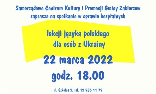 Zdjęcie do Nauka języka polskiego dla os&oacute;b z Ukrainy