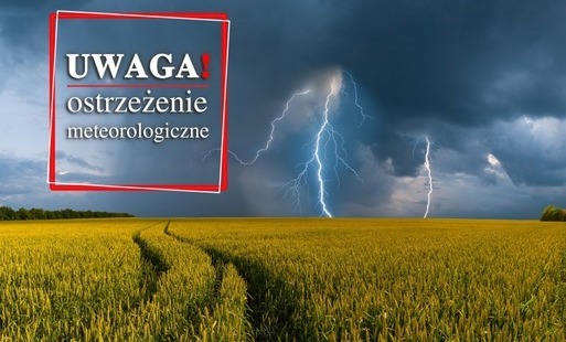 Zdjęcie do Ostrzeżenie meteorologiczne: burze z gradem