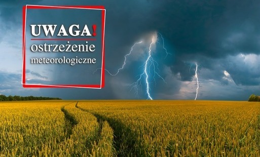 Zdjęcie do Ostrzeżenie meteorologiczne: Burze z gradem