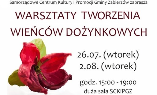 Zdjęcie do Dożynkowe zwyczaje &ndash; warsztaty