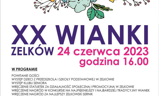 Zdjęcie do XX Wianki w Zelkowie