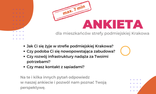 Zdjęcie do Ankieta Uniwersytetu Rolniczego dla mieszkańc&oacute;w podkrakowskich gmin