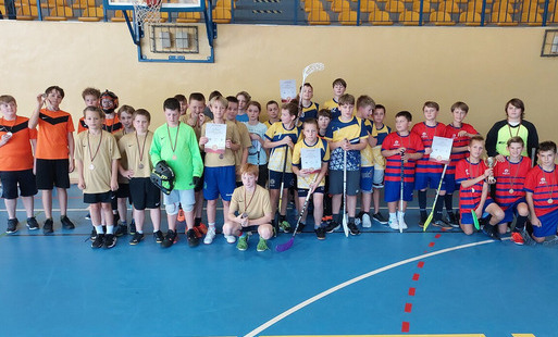 Zdjęcie do Turniej unihokeja chłopc&oacute;w