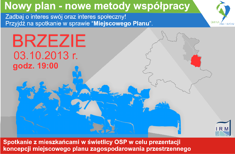 Plakat: Koncepcja planu zagospodarowania przestrzennego